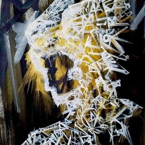 Original wall fine Art Print of “Hermes”